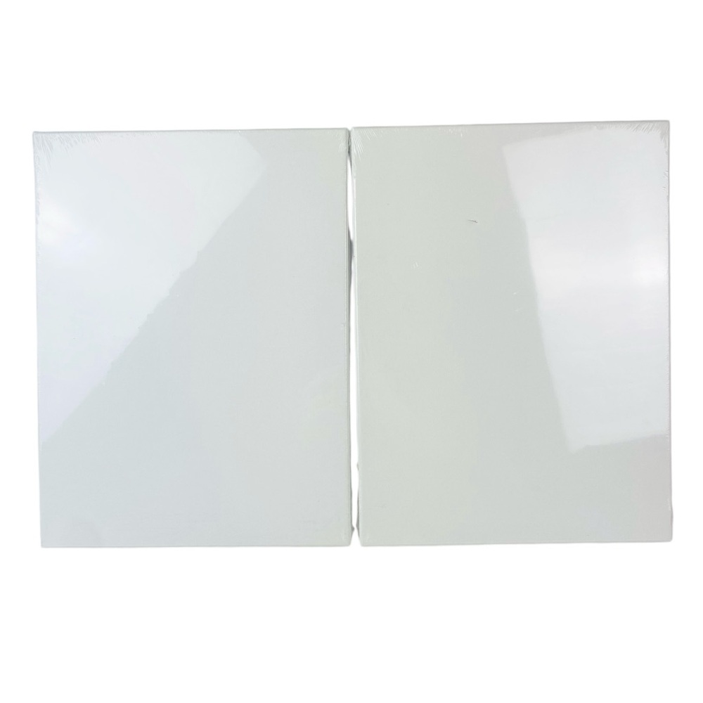 Stretched Artist Canvas 12” x 16” Pine Wood Frame 4 Pack New - Picture 13 of 13